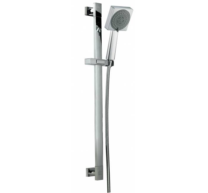 Set dus, coloana dus, furtun flexibil si para dus cu 3 jeturi