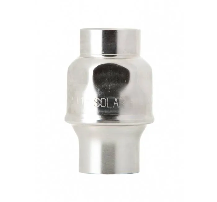 Supapa de sens compacta pentru energie solara