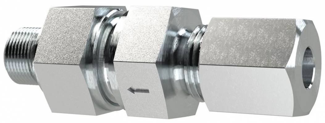 Supapa de sens, sens tub-filet, G 1&QUOT;-25mm, 250bar, otel galvanizat