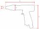 Surubelnita pneumatica Shut-off automat, patrat antrenare 1/4&QUOT;, cuplu 0,5-1 Nm, 3500 rot/min