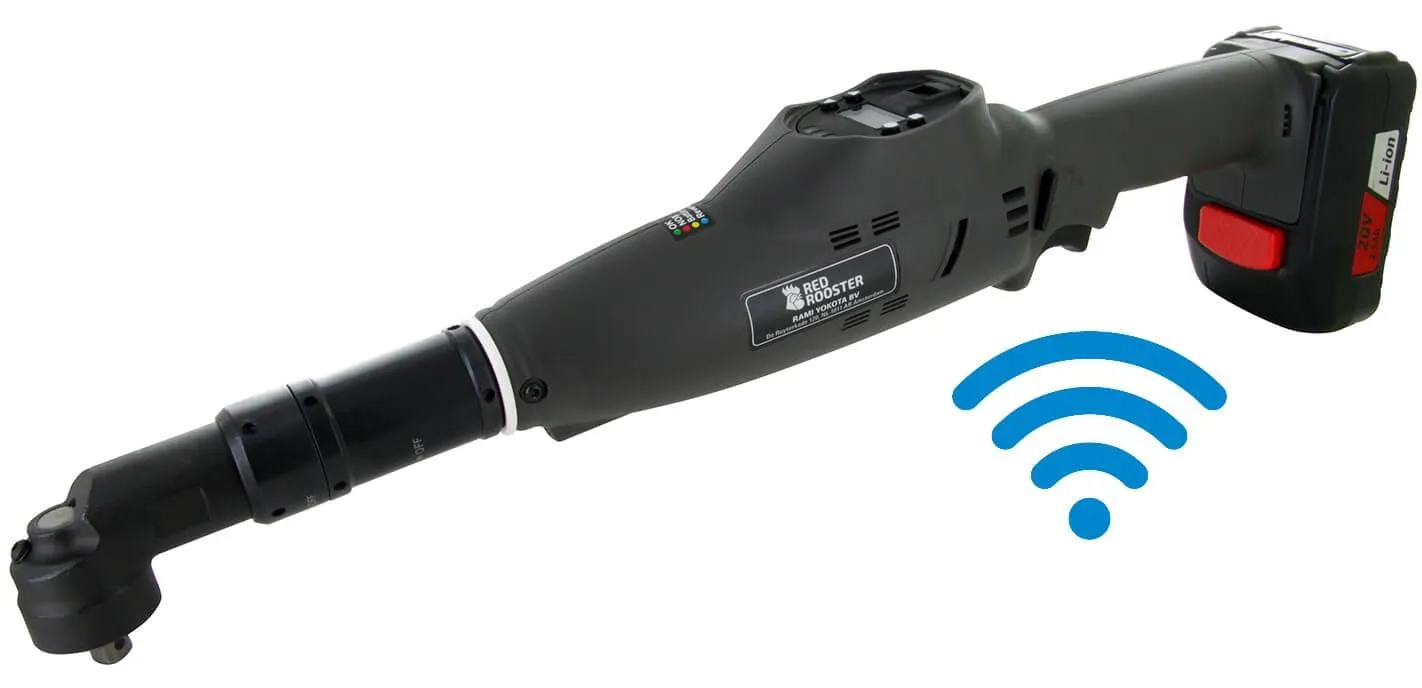 Cheie unghiulara electrica cu traductor, WLAN, patrat 3/8&QUOT;, cuplu 20-48 Nm, 60-210 rot/min