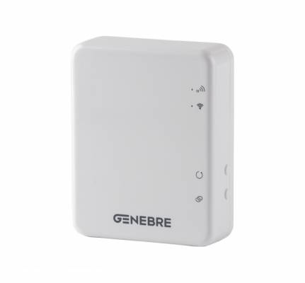 Termostat centrala Wi-fi seria GE-SMART, marime 78 x 98 x 28 mm