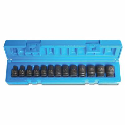 Set tubulare de impact 3/8&QUOT; - 13 piese