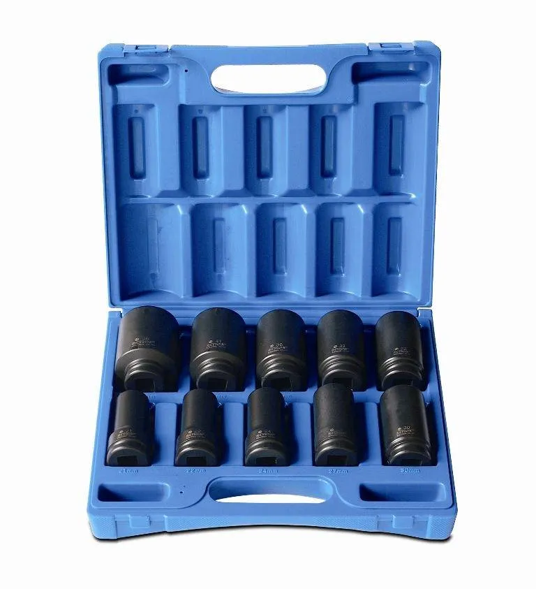 Set tubulare de impact lungi 3/4&QUOT; - 10 piese