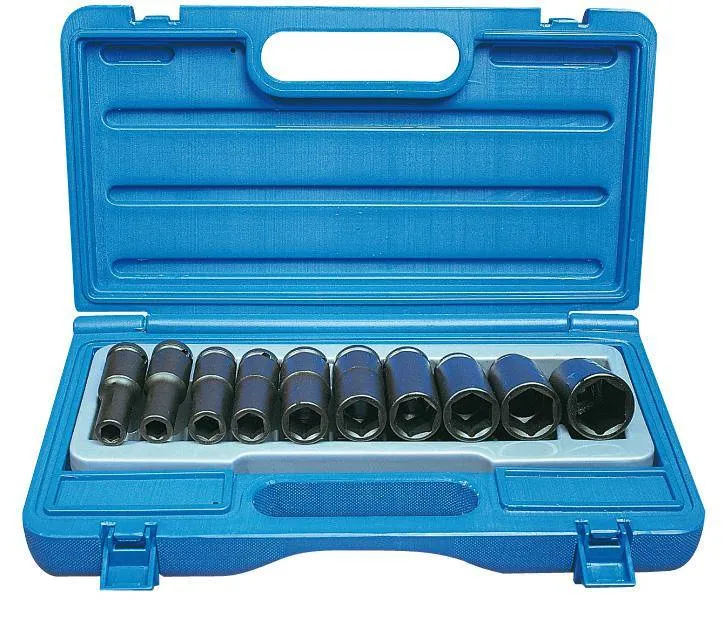 Set tubulare de impact lungi 1/2&QUOT; - 10 piese