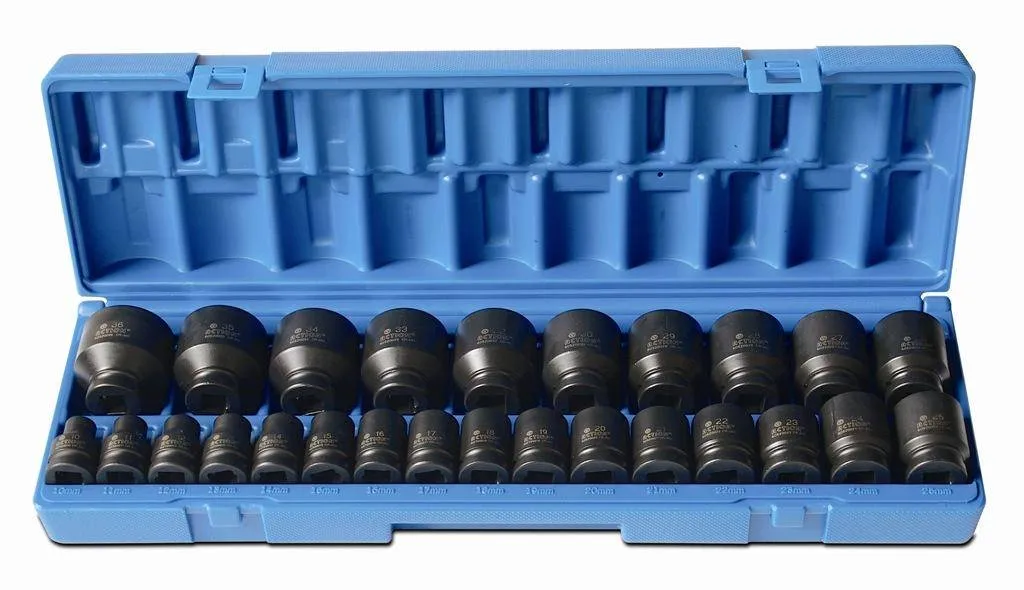 Set tubulare de impact 1/2&QUOT; - 26 piese