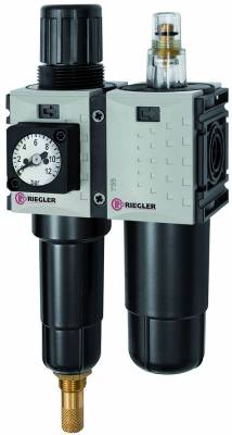 Grup preparare, 2 piese, pahar metalic, manometru compact, seria Future Mini