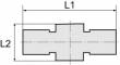 Cupla banjo dubla, seria click-clock