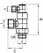 Valva oprire cu filet exterior G 3/8&QUOT; si interior G 3/8&QUOT; si G 1/8&QUOT;