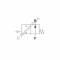 Ventil 2/2 - tip Sigma, NO (normal deschis), actionare pneumatica